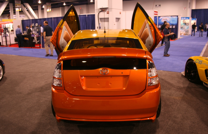 Illustration for article titled Tunerized SEMA Prius Makes Us Weep For Humanity